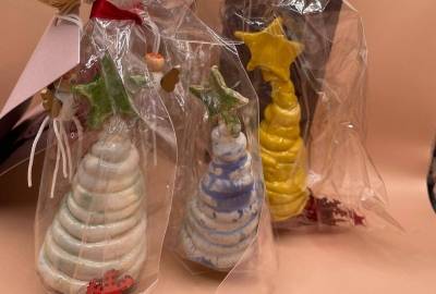 Kerstboompjes Keramiek